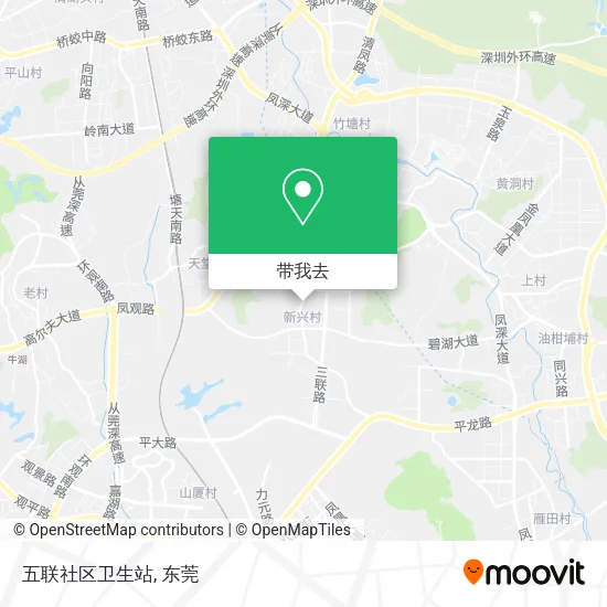 五联社区卫生站地图
