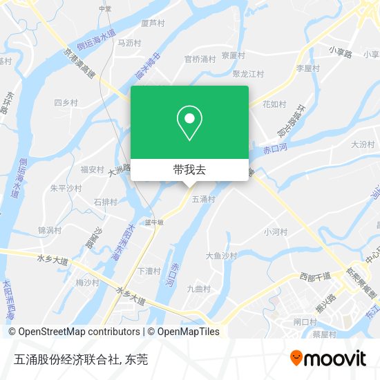 五涌股份经济联合社地图