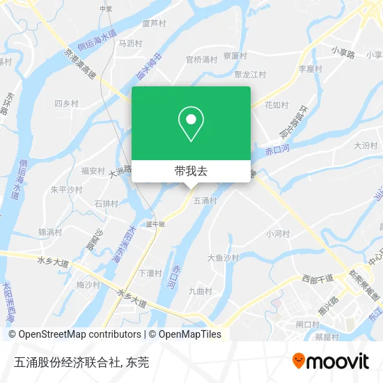 五涌股份经济联合社地图