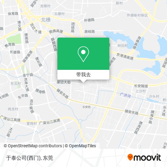 于泰公司(西门)地图