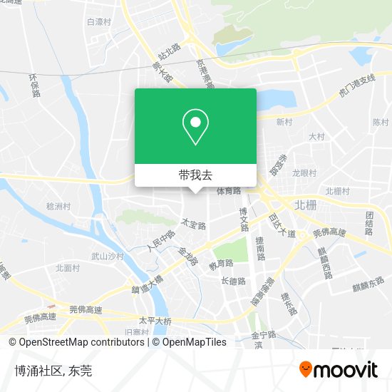 博涌社区地图