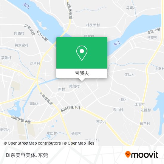Di奈美容美体地图
