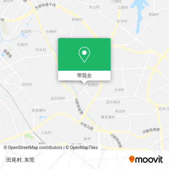 田尾村地图