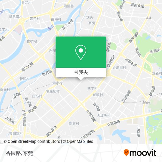 香园路地图