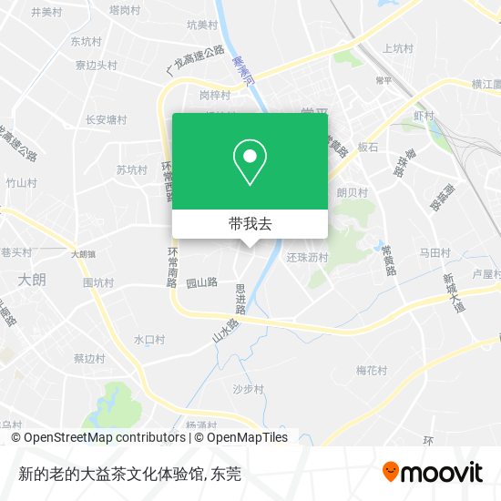 新的老的大益茶文化体验馆地图