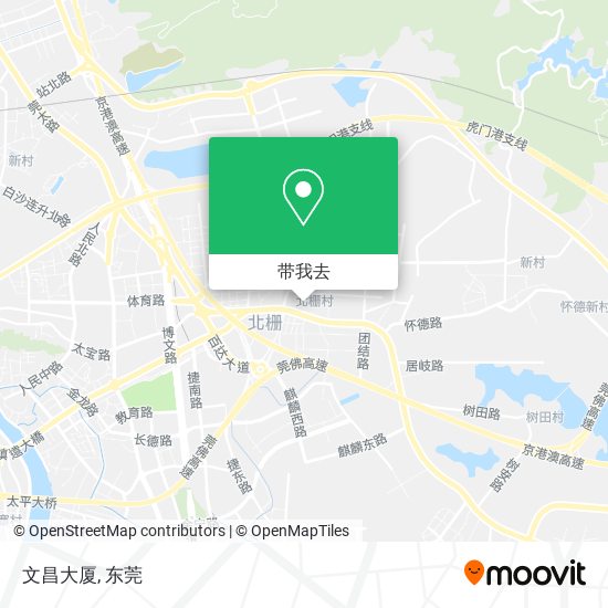 文昌大厦地图