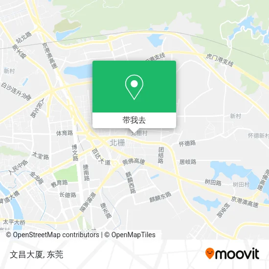 文昌大厦地图