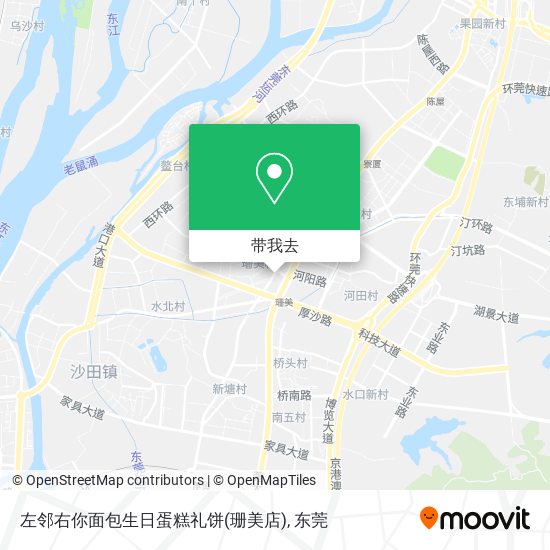 左邻右你面包生日蛋糕礼饼(珊美店)地图