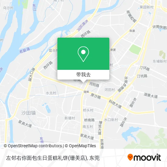 左邻右你面包生日蛋糕礼饼(珊美店)地图
