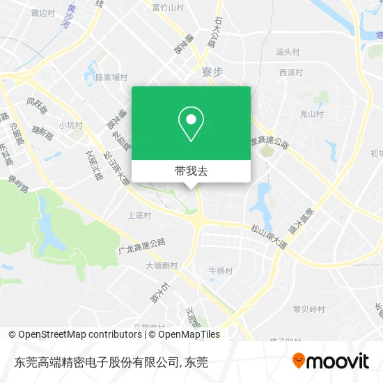 东莞高端精密电子股份有限公司地图