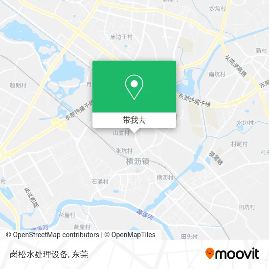 岗松水处理设备地图