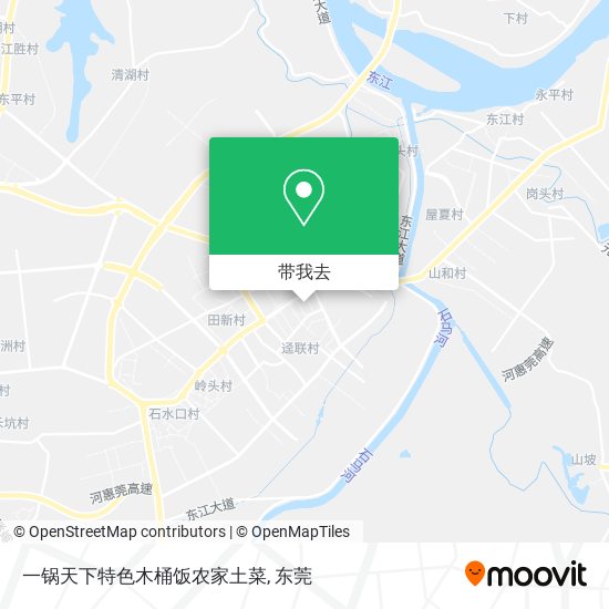 一锅天下特色木桶饭农家土菜地图