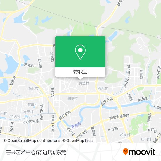 芒果艺术中心(宵边店)地图
