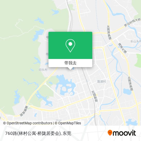 760路(林村公寓-桥陇居委会)地图