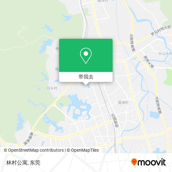 林村公寓地图