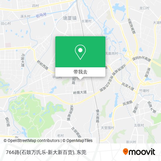 766路(石鼓万氏乐-新大新百货)地图