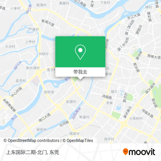 上东国际二期-北门地图