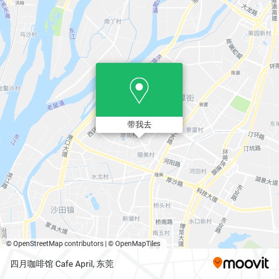 四月咖啡馆 Cafe April地图