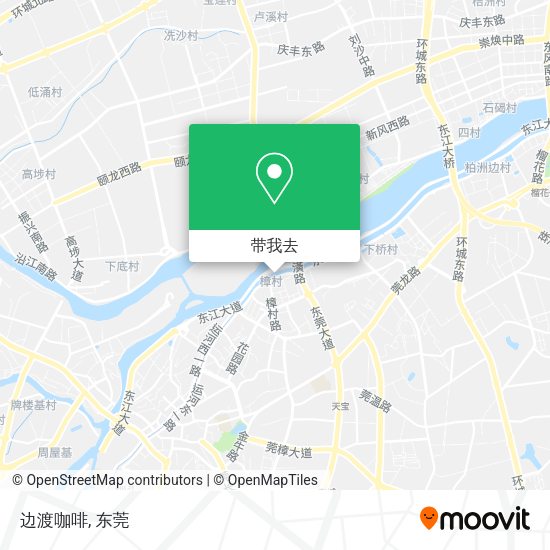 边渡咖啡地图
