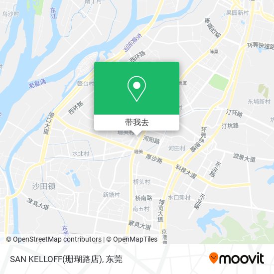 SAN KELLOFF(珊瑚路店)地图