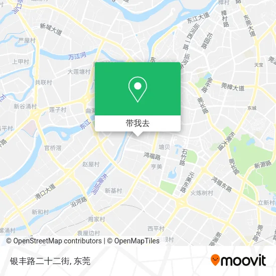 银丰路二十二街地图