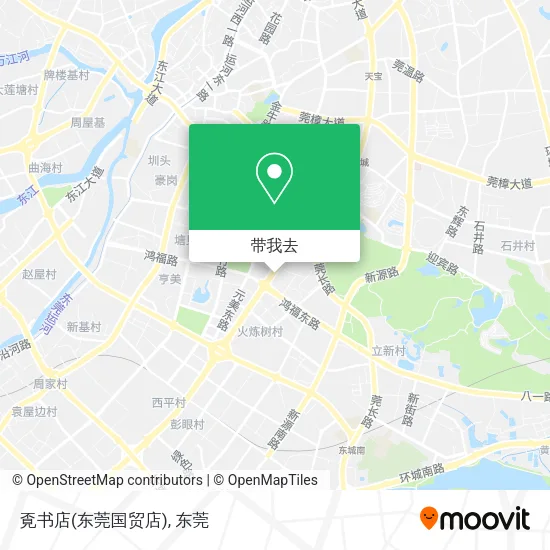 覔书店(东莞国贸店)地图