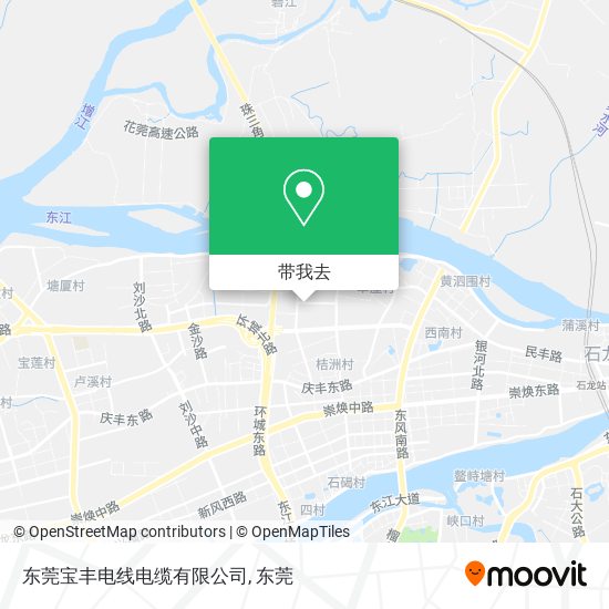 东莞宝丰电线电缆有限公司地图
