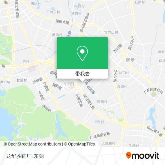 龙华胜鞋厂地图