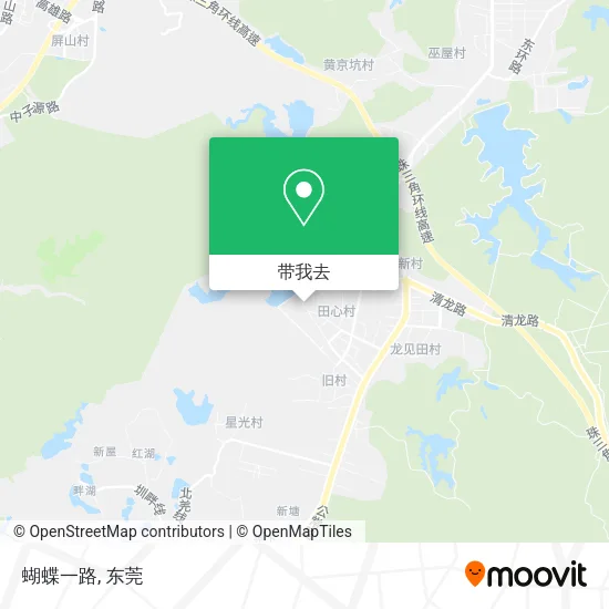蝴蝶一路地图