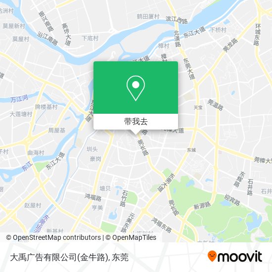 大禹广告有限公司(金牛路)地图
