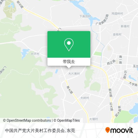 中国共产党大片美村工作委员会地图