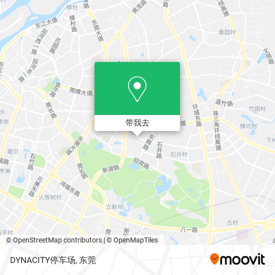 DYNACITY停车场地图