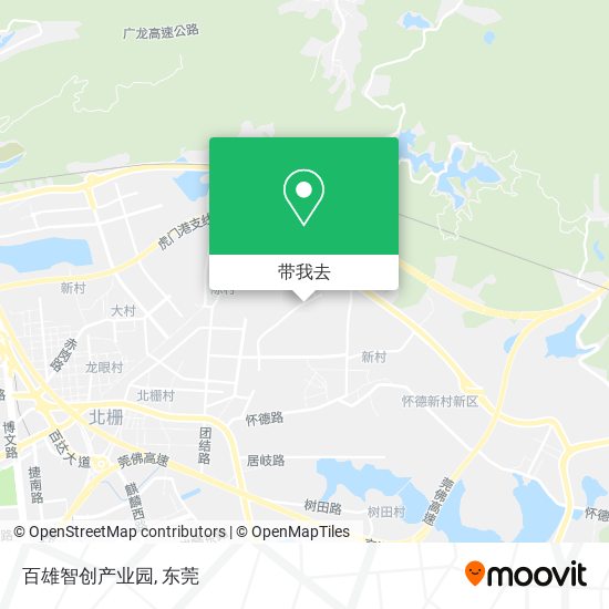 百雄智创产业园地图