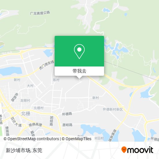 新沙埔市场地图