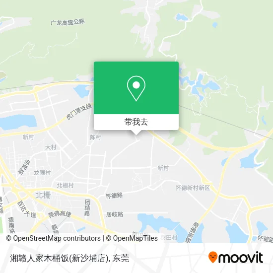 湘赣人家木桶饭(新沙埔店)地图