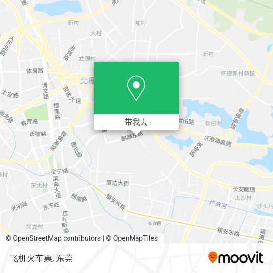 飞机火车票地图
