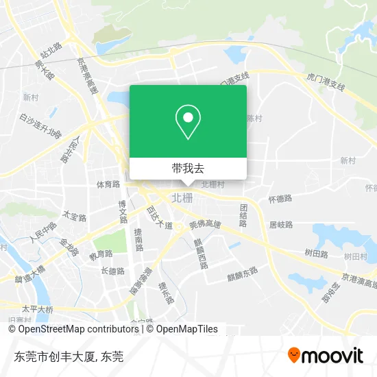 东莞市创丰大厦地图