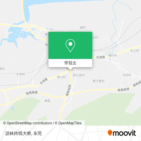 沥林跨线大桥地图