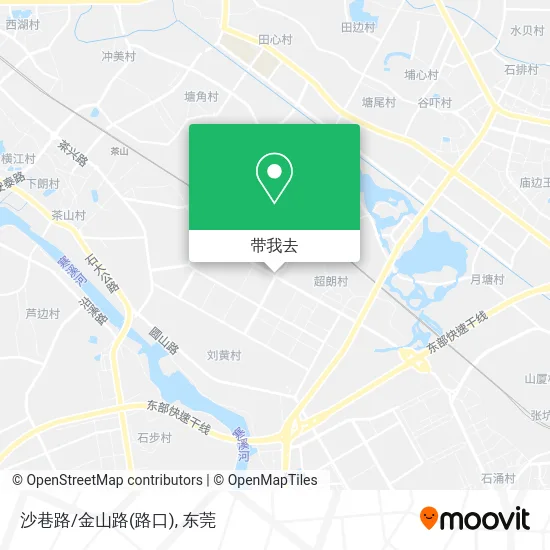 沙巷路/金山路(路口)地图