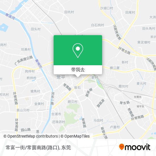 常富一街/常茵南路(路口)地图