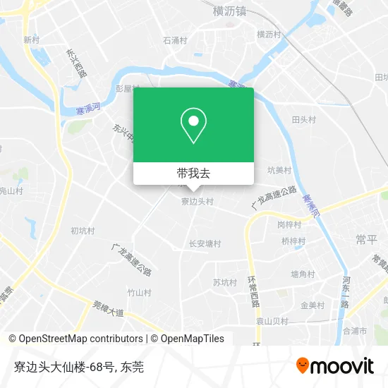 寮边头大仙楼-68号地图