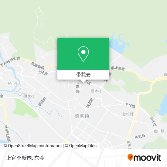 上官仓新围地图