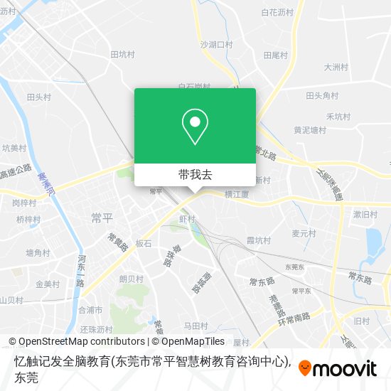 忆触记发全脑教育(东莞市常平智慧树教育咨询中心)地图