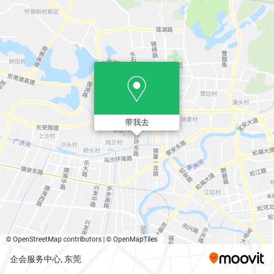 企会服务中心地图