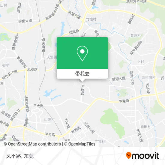 凤平路地图