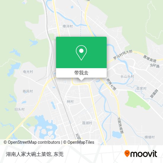 湖南人家大碗土菜馆地图
