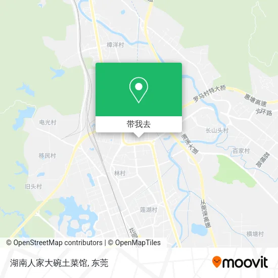湖南人家大碗土菜馆地图