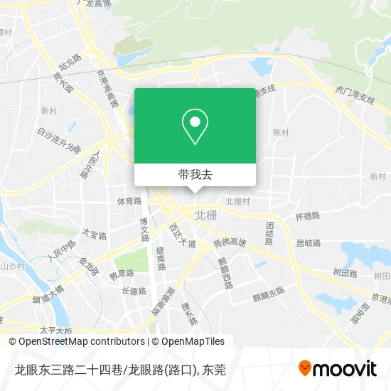 龙眼东三路二十四巷/龙眼路(路口)地图