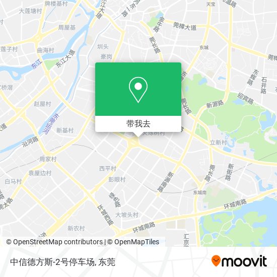 中信德方斯-2号停车场地图