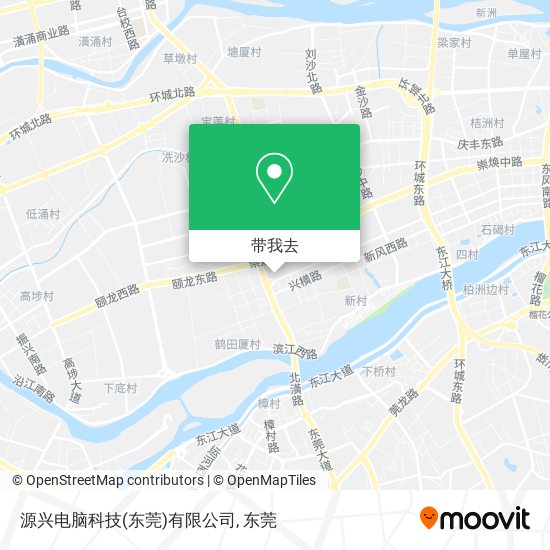 源兴电脑科技(东莞)有限公司地图